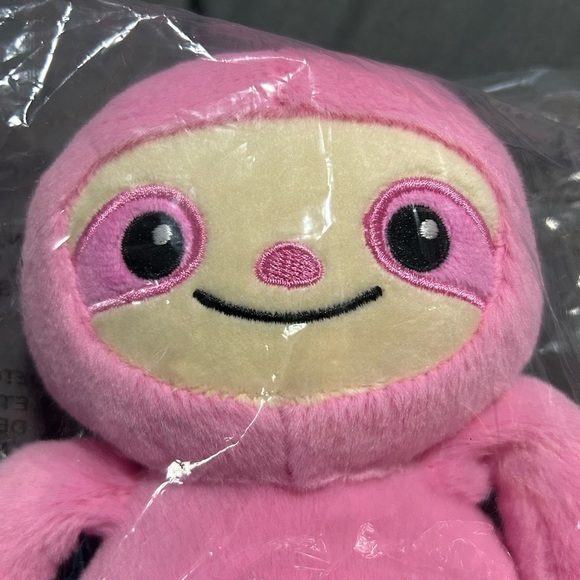 Iscream Pink  Sloth Plush - Picture 5 of 5
